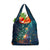 Nollaig Chridheil Scottish Gnome Grocery Bag Bagpies Musical and Chirstmas Tree