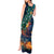 Nollaig Chridheil Scottish Gnome Tank Maxi Dress Bagpies Musical and Chirstmas Tree - Wonder Print Shop