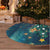 Nollaig Chridheil Scottish Gnome Tree Skirt Bagpies Musical and Chirstmas Tree - Wonder Print Shop