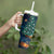 Nollaig Chridheil Scottish Gnome Tumbler With Handle Bagpies Musical and Chirstmas Tree - Wonder Print Shop
