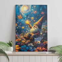 Nollaig Chridheil Scottish Gnome Canvas Wall Art Merry Christmas with Starry Night LT9 - Wonder Print Shop