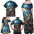 Nollaig Chridheil Scottish Gnome Family Matching Off Shoulder Maxi Dress and Hawaiian Shirt Merry Christmas with Starry Night LT9 - Wonder Print Shop