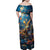 Nollaig Chridheil Scottish Gnome Family Matching Off Shoulder Maxi Dress and Hawaiian Shirt Merry Christmas with Starry Night LT9 - Wonder Print Shop