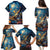 Nollaig Chridheil Scottish Gnome Family Matching Puletasi and Hawaiian Shirt Merry Christmas with Starry Night - Wonder Print Shop