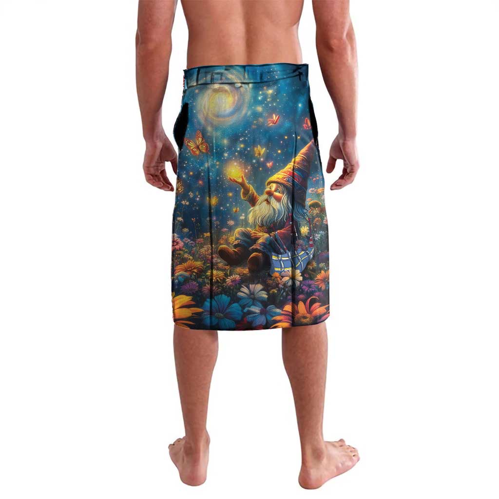 Nollaig Chridheil Scottish Gnome Lavalava Merry Christmas with Starry Night - Wonder Print Shop