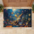 Nollaig Chridheil Scottish Gnome Rubber Doormat Merry Christmas with Starry Night - Wonder Print Shop