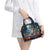 Nollaig Chridheil Scottish Gnome Shoulder Handbag Merry Christmas with Starry Night