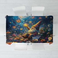 Nollaig Chridheil Scottish Gnome Tablecloth Merry Christmas with Starry Night - Wonder Print Shop