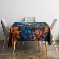 Nollaig Chridheil Scottish Gnome Tablecloth Merry Christmas with Starry Night - Wonder Print Shop