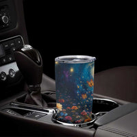 Nollaig Chridheil Scottish Gnome Tumbler Cup Merry Christmas with Starry Night - Wonder Print Shop