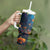 Nollaig Chridheil Scottish Gnome Tumbler With Handle Merry Christmas with Starry Night - Wonder Print Shop