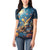 Nollaig Chridheil Scottish Gnome Women Polo Shirt Merry Christmas with Starry Night - Wonder Print Shop