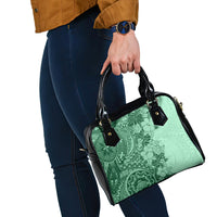 polynesia-shoulder-handbag-hibiscus-and-hawaiian-tribal-tattoo-retro-style-green-color