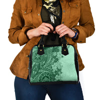 polynesia-shoulder-handbag-hibiscus-and-hawaiian-tribal-tattoo-retro-style-green-color