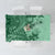 Polynesia Tablecloth Hibiscus and Hawaiian Tribal Tattoo Retro Style Green Color - Wonder Print Shop