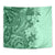 Polynesia Tapestry Hibiscus and Hawaiian Tribal Tattoo Retro Style Green Color - Wonder Print Shop