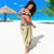 Polynesia Sarong Hibiscus and Hawaiian Tribal Tattoo Retro Style Tan Color - Wonder Print Shop