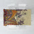 Polynesia Tablecloth Hibiscus and Hawaiian Tribal Tattoo Retro Style Tan Color - Wonder Print Shop