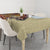 Polynesia Tablecloth Hibiscus and Hawaiian Tribal Tattoo Retro Style Tan Color - Wonder Print Shop