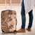 Polynesia Luggage Cover Hibiscus and Hawaiian Tribal Tattoo Retro Style Pink Pastel - Wonder Print Shop
