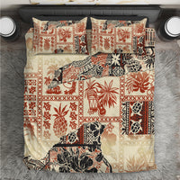 Hawaii Bedding Set Aloha Tribal Pattern Beige Version LT9 - Wonder Print Shop