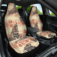 Hawaii Car Seat Cover Aloha Tribal Pattern Beige Version LT9 - Wonder Print Shop
