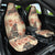Hawaii Car Seat Cover Aloha Tribal Pattern Beige Version LT9 - Wonder Print Shop