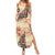 Hawaii Summer Maxi Dress Aloha Tribal Pattern Beige Version - Wonder Print Shop