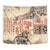 Hawaii Tapestry Aloha Tribal Pattern Beige Version - Wonder Print Shop