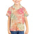 Hawaii Kid Hawaiian Shirt Aloha Tribal Pattern Sweat Pink Ombre - Wonder Print Shop