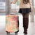 Hawaii Luggage Cover Aloha Tribal Pattern Sweat Pink Ombre - Wonder Print Shop