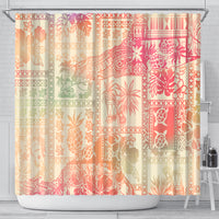 hawaii-shower-curtain-aloha-tribal-pattern-sweat-pink-ombre