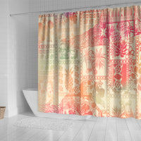 hawaii-shower-curtain-aloha-tribal-pattern-sweat-pink-ombre