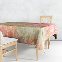 Hawaii Tablecloth Aloha Tribal Pattern Sweat Pink Ombre - Wonder Print Shop