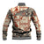 Aloha Hawaii Christmas Baseball Jacket Mele Kalikimaka Tapa Tribal Retro Style LT9 - Wonder Print Shop