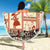 Aloha Hawaii Christmas Beach Blanket Mele Kalikimaka Tapa Tribal Retro Style LT9 - Wonder Print Shop