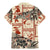 Aloha Hawaii Christmas Family Matching Mermaid Dress and Hawaiian Shirt Mele Kalikimaka Tapa Tribal Retro Style LT9 - Wonder Print Shop