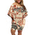 Aloha Hawaii Christmas Family Matching Off Shoulder Short Dress and Hawaiian Shirt Mele Kalikimaka Tapa Tribal Retro Style LT9 - Wonder Print Shop