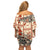 Aloha Hawaii Christmas Family Matching Off Shoulder Short Dress and Hawaiian Shirt Mele Kalikimaka Tapa Tribal Retro Style LT9 - Wonder Print Shop
