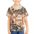 Aloha Hawaii Christmas Family Matching Puletasi Dress and Hawaiian Shirt Mele Kalikimaka Tapa Tribal Retro Style - Wonder Print Shop