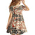 Aloha Hawaii Christmas Family Matching Summer Maxi Dress and Hawaiian Shirt Mele Kalikimaka Tapa Tribal Retro Style - Wonder Print Shop