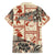 Aloha Hawaii Christmas Family Matching Summer Maxi Dress and Hawaiian Shirt Mele Kalikimaka Tapa Tribal Retro Style - Wonder Print Shop