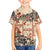 Aloha Hawaii Christmas Kid Hawaiian Shirt Mele Kalikimaka Tapa Tribal Retro Style - Wonder Print Shop