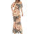 Aloha Hawaii Christmas Mermaid Dress Mele Kalikimaka Tapa Tribal Retro Style - Wonder Print Shop