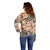 Aloha Hawaii Christmas Off Shoulder Sweater Mele Kalikimaka Tapa Tribal Retro Style - Wonder Print Shop