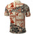 Aloha Hawaii Christmas Polo Shirt Mele Kalikimaka Tapa Tribal Retro Style - Wonder Print Shop