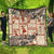 Aloha Hawaii Christmas Quilt Mele Kalikimaka Tapa Tribal Retro Style - Wonder Print Shop