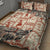 Aloha Hawaii Christmas Quilt Bed Set Mele Kalikimaka Tapa Tribal Retro Style - Wonder Print Shop