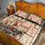 Aloha Hawaii Christmas Quilt Bed Set Mele Kalikimaka Tapa Tribal Retro Style - Wonder Print Shop