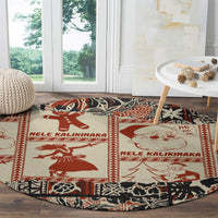 aloha-hawaii-christmas-round-carpet-mele-kalikimaka-tapa-tribal-retro-style